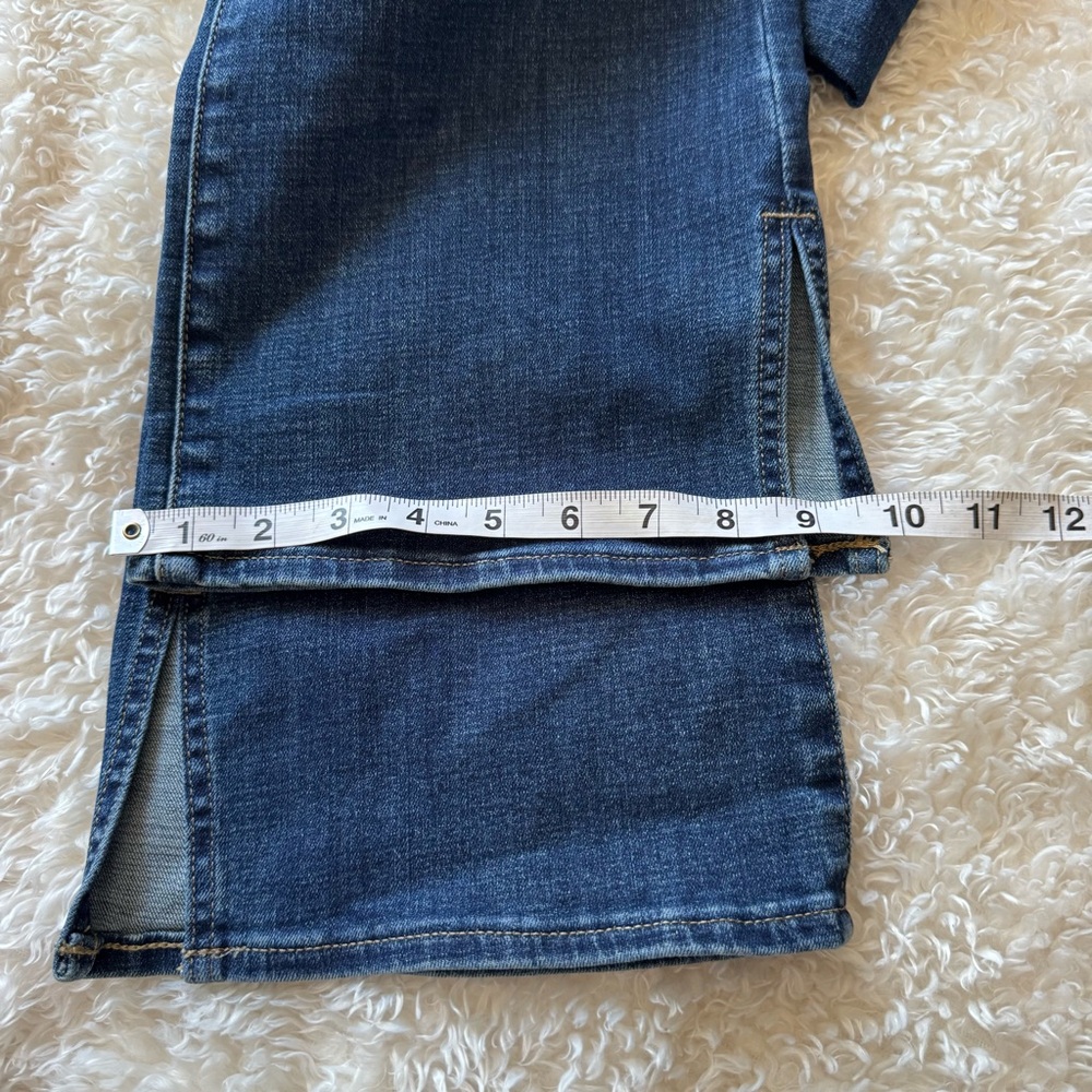 NYDJ Women's Barbara Bootcut, Side Slits Olympus Jeans 30” inseam Size 12 NEW - Picture 9 of 15